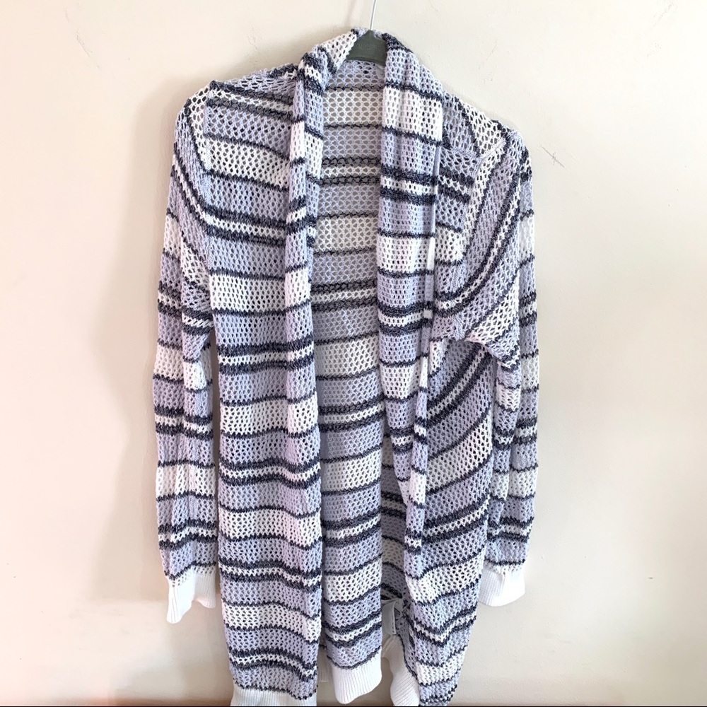 Gap striped cardigan
